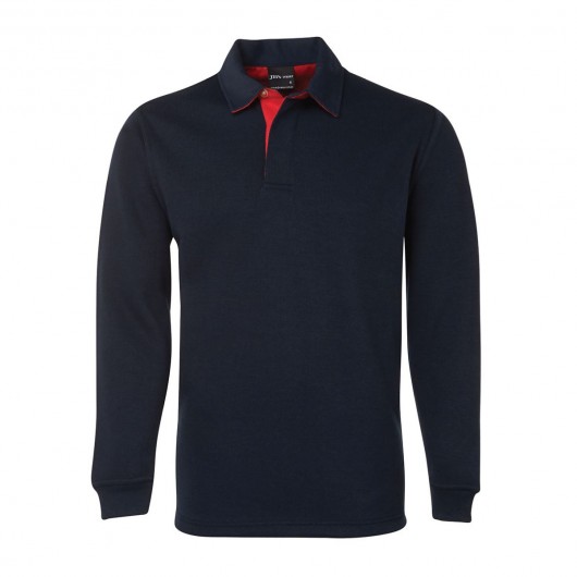 Navy Red Two Tone Rugby Shirts